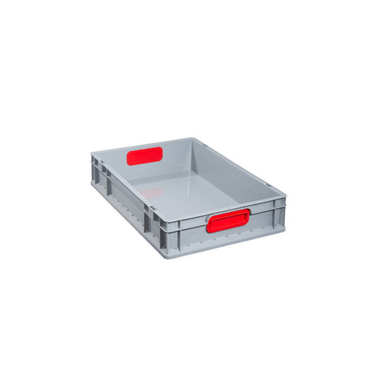 allit Bac de rangement ProfiPlus EuroBox 612, gris/rouge