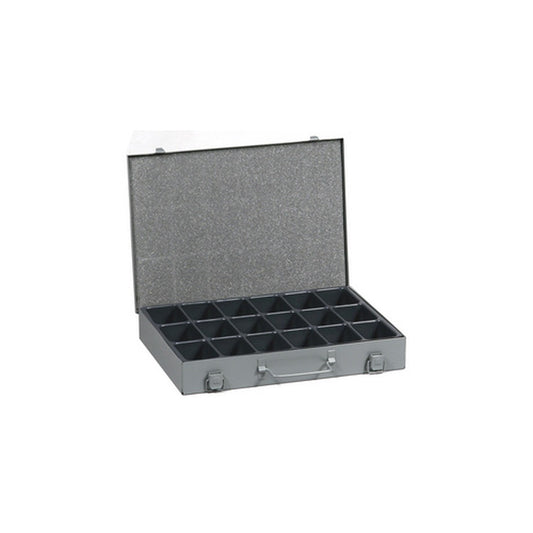 allit Mallette à petites pièces EuroPlus Metall 34/18, gris