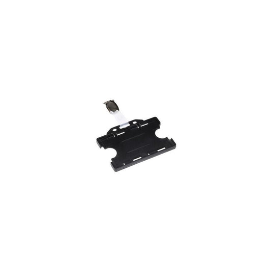 EUROPEL Porte-badge, ouvert, avec clip, 54 x 85 mm