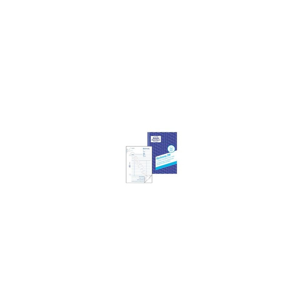AVERY Zweckform Formularbuch "Rechnung", A6, 2 x 50 Blatt