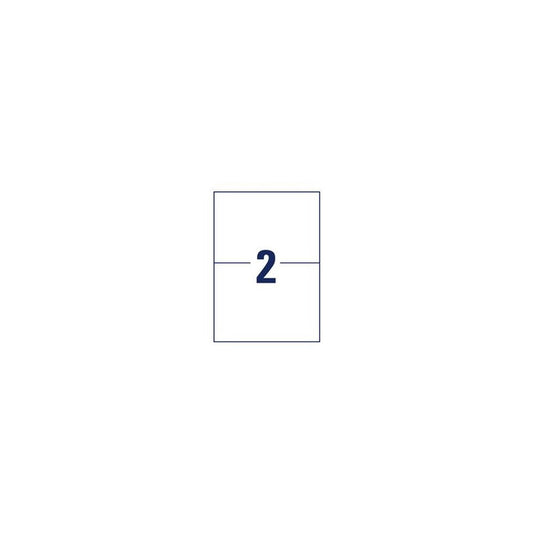 AVERY Zweckform Étiquette d'expédition, 210 x 148 mm, blanc