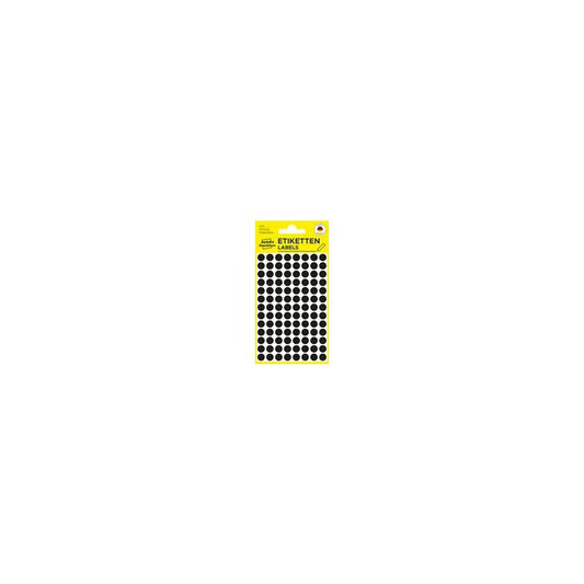 AVERY Zweckform Pastille de couleur, diamètre 8 mm, rouge