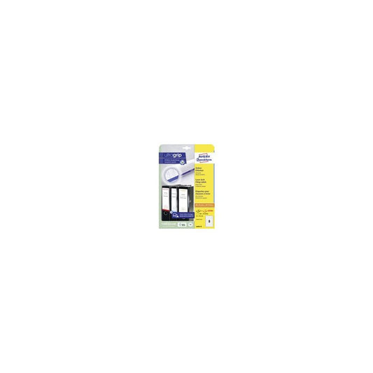 AVERY Zweckform Etiquette dos de classeur, 38 x 192 mm,blanc