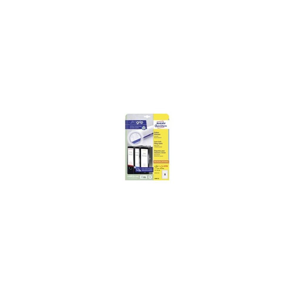 AVERY Zweckform Etiquette pour dos de classeur, 38 x 192 mm