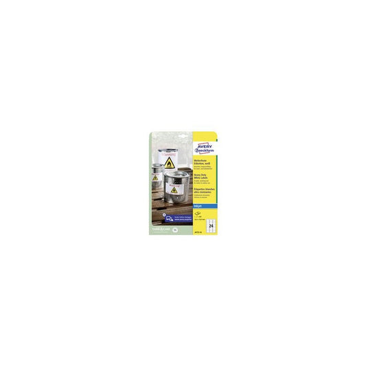AVERY Zweckform Etiquette, 210 x 297 mm, blanc