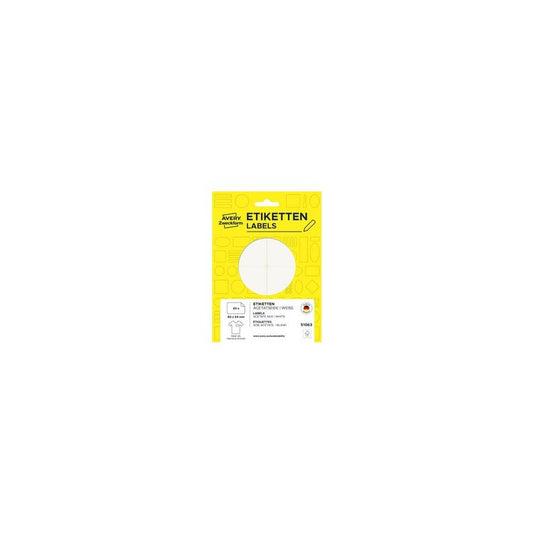 AVERY Zweckform Étiquette de nom, 76x19 mm, enlevable, blanc