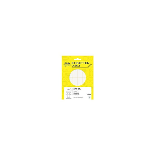 AVERY Zweckform Étiquette de nom, 80x54 mm, enlevable, blanc