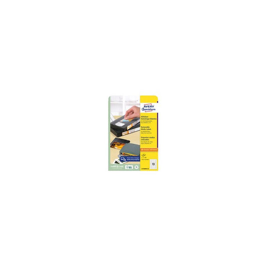 AVERY Zweckform Etiquette Stick+Lift, 63,5 x 8,5 mm, blanc