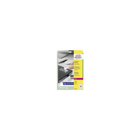 AVERY Zweckform Etiquette de sécurité, 63,5 x 29,6 mm