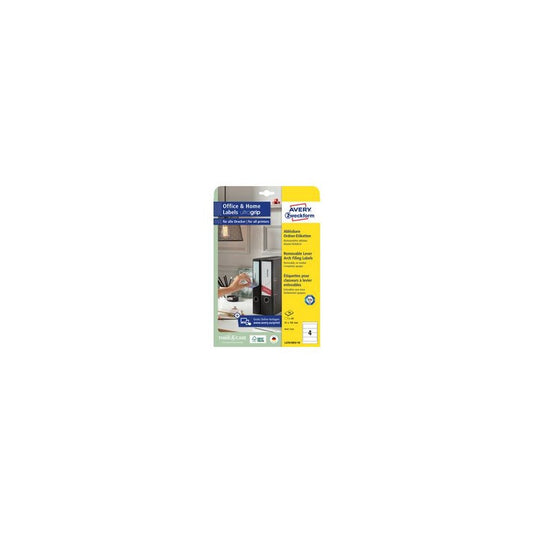 AVERY Zweckform Etiquettes pour dos de classeur, 61 x 192 mm