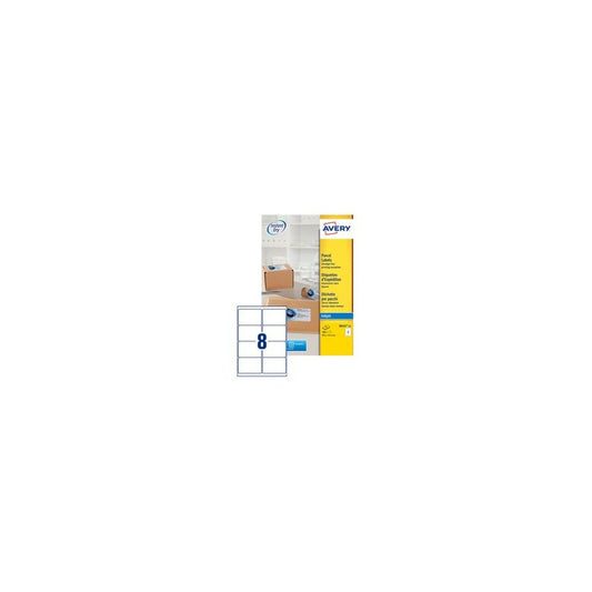 AVERY Etiquette d'expédition, 199,6 x 289,1 mm, blanc