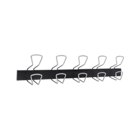 ALBA Portemanteau mural "PRO5", 5 crochets, gris/noir