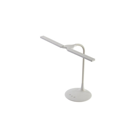 ALBA Lampe de bureau LED "LEDTWIN", rechargeable, blanc