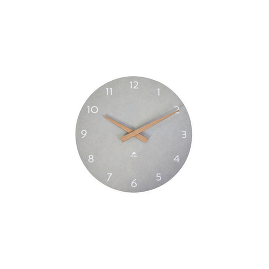 ALBA Horloge murale "HORMILENA", montre à quartz, gris