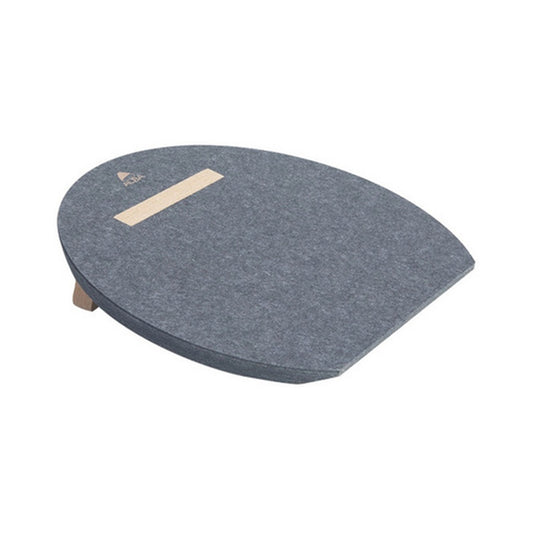 ALBA Repose-pieds "MHFEETPET", en PET 100% recyclé, gris