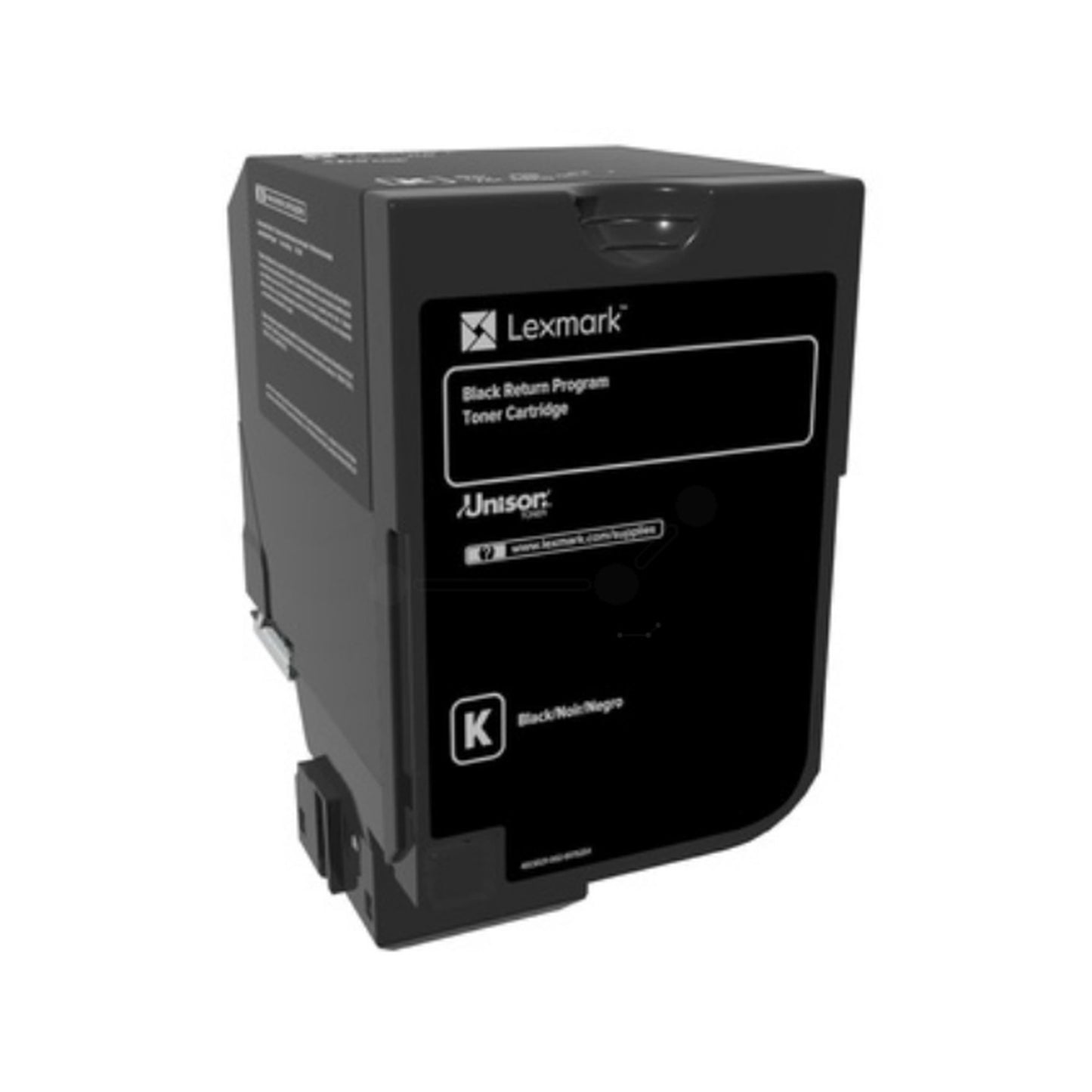 Toner d'origine Lexmark 74C2HKE - noir