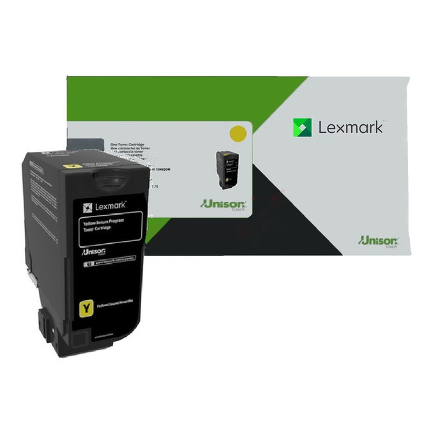 Toner d'origine Lexmark 74C2SY0 - jaune