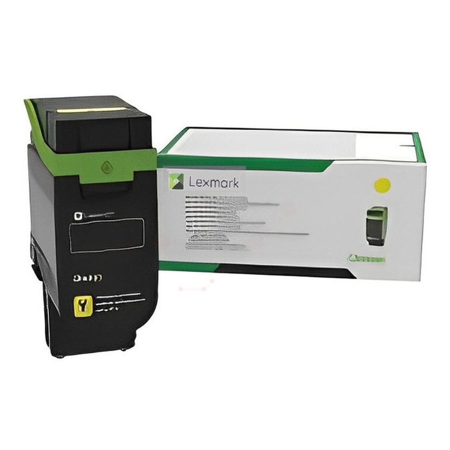 Toner d'origine Lexmark 75M2HY0 - jaune