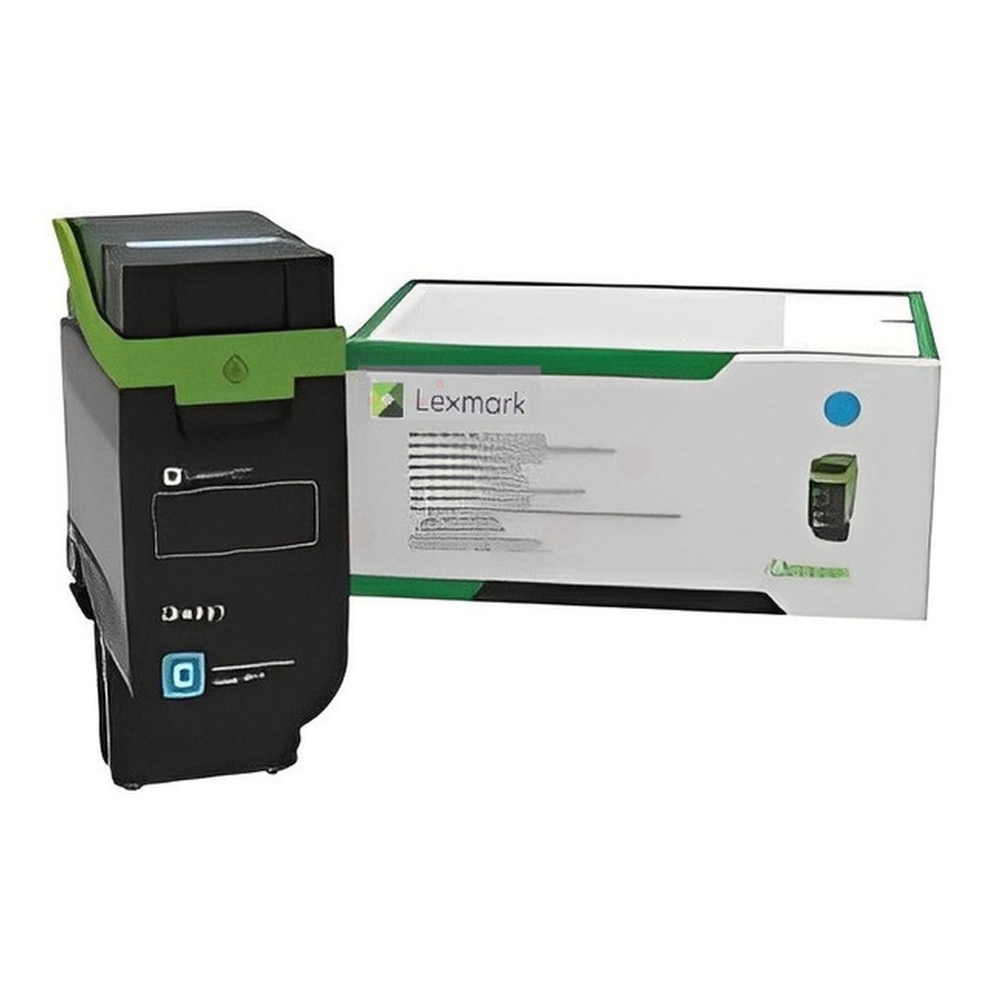 Toner d'origine Lexmark 75M2XC0 - cyan