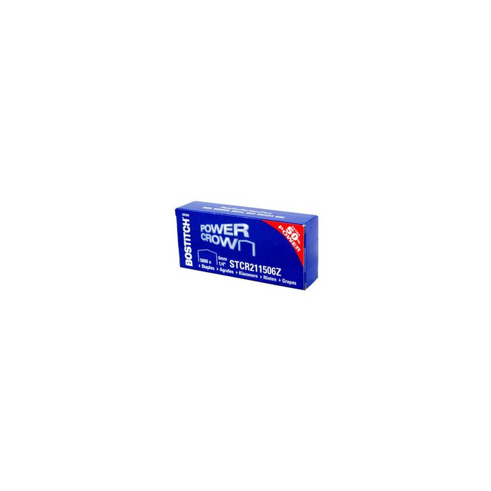 BOSTITCH Agrafes STRC2115, 10 mm, contenu: 5.000 pièces