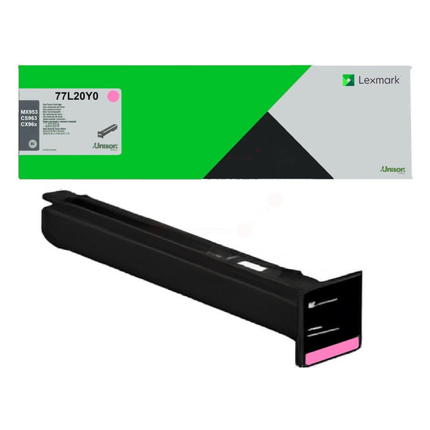 Toner d'origine Lexmark 77L20M0 - magenta