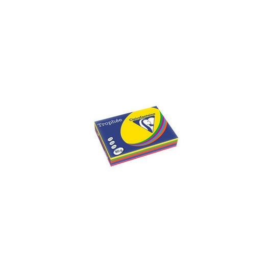 Clairefontaine Papier universel Trophée, A4, assorti intense
