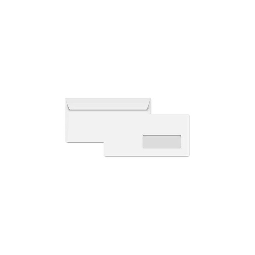 Clairefontaine Enveloppes format long, 110 x 220 mm, blanc
