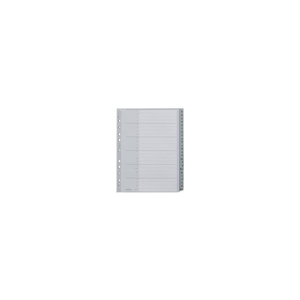 LEITZ Intercalaires en plastique, A-Z, format A4 extra large