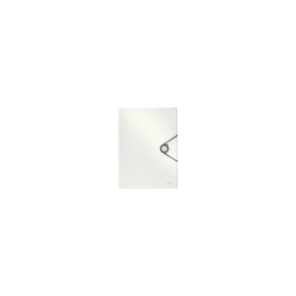 LEITZ Chemise à élastique Solid, A4, PP, blanc