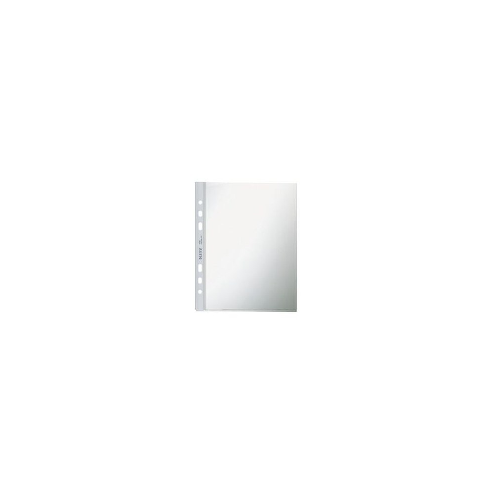 LEITZ pochette perforée, format A5, PP, transparent, 0,08 mm
