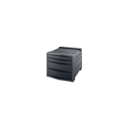 Esselte Module de classement Europost, 4 tiroirs, gris /noir