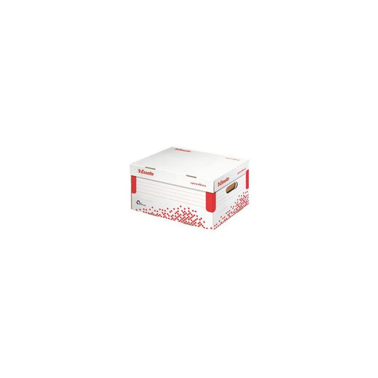 Esselte Conteneur d'archives à couvercle SPEEDBOX, A4 x15