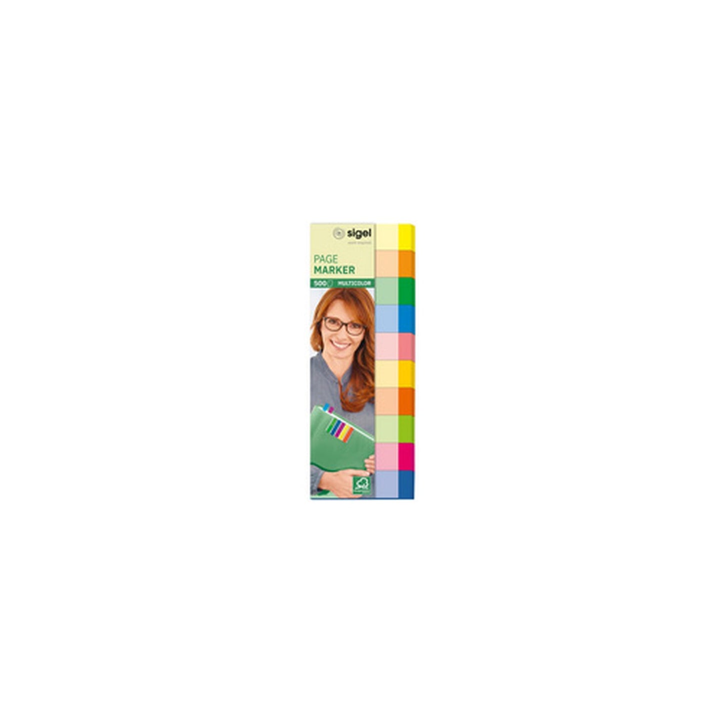 sigel Marque-page repositionnable Multicolor, 50 x 15 mm