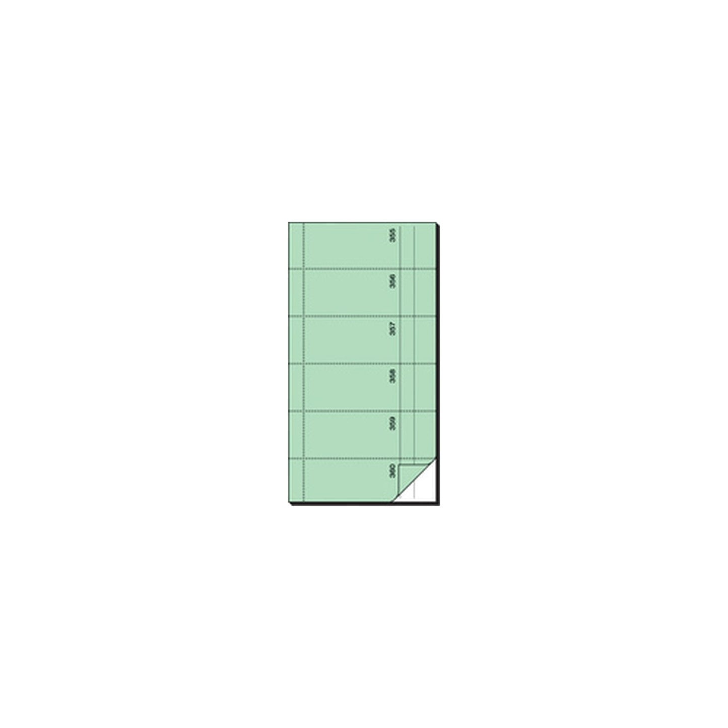sigel Bloc de bons "Carnet de bons", 105 x 200 mm, bleu