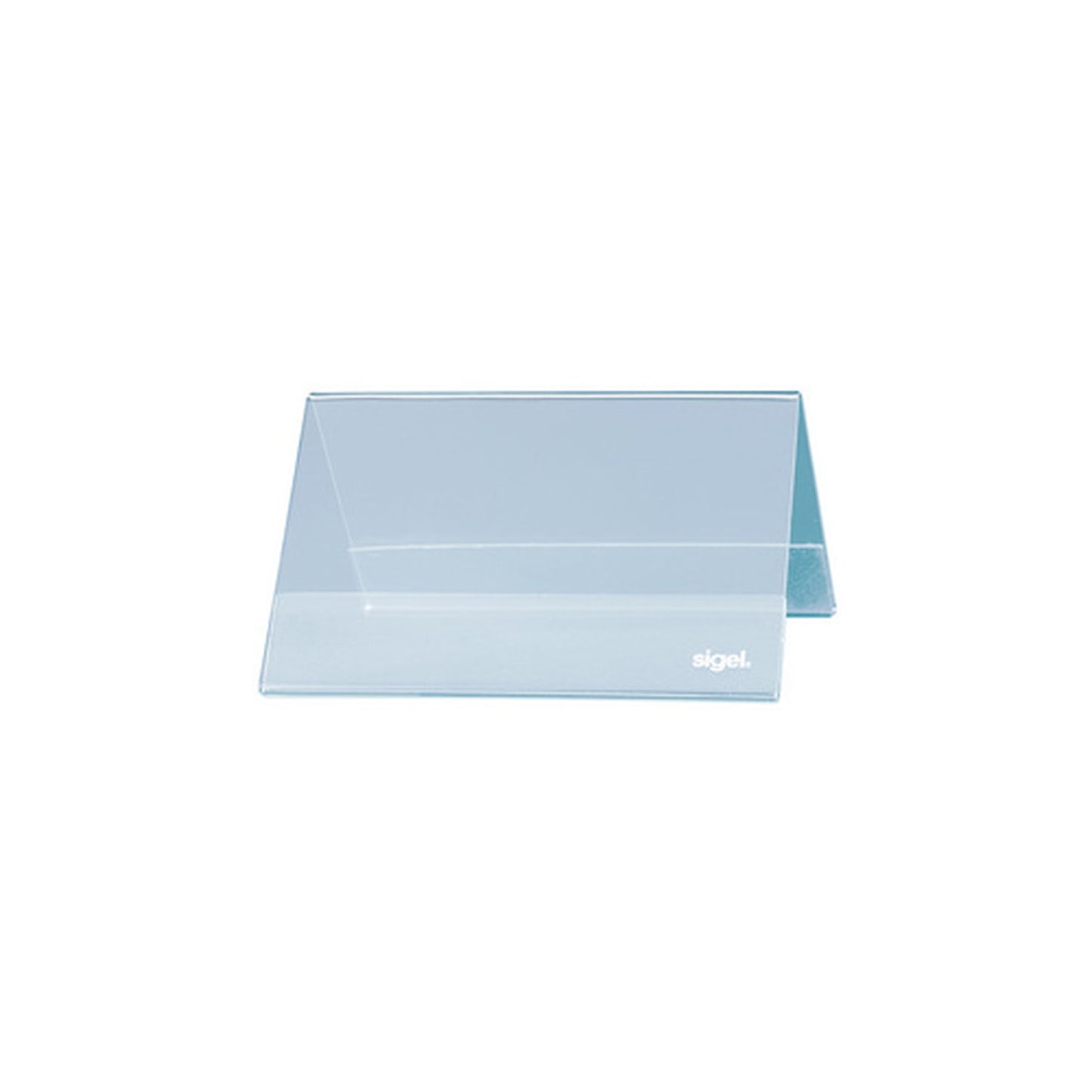 sigel Présentoir de table, plastique rigide, 240 x 90 mm