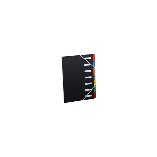 extendos Trieur numérique, A4, 1-7, 7 compartiments, noir