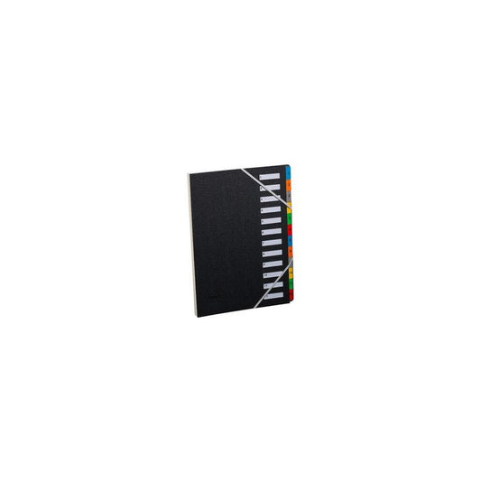 extendos Trieur numérique, A4, 1-12, 12 compartiments, noir