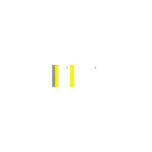 ELVE Bloc vendeur, dimensions: (L)135 x (H)60 mm, jaune x10