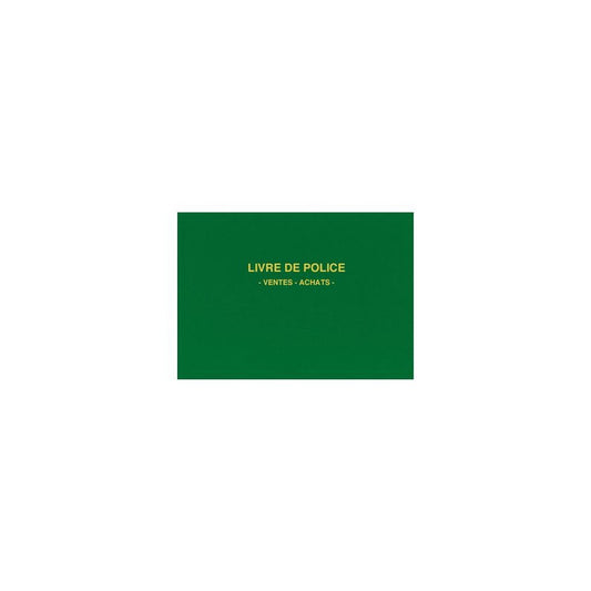 ELVE Registre "Livre de police métaux précieux", 200 pages