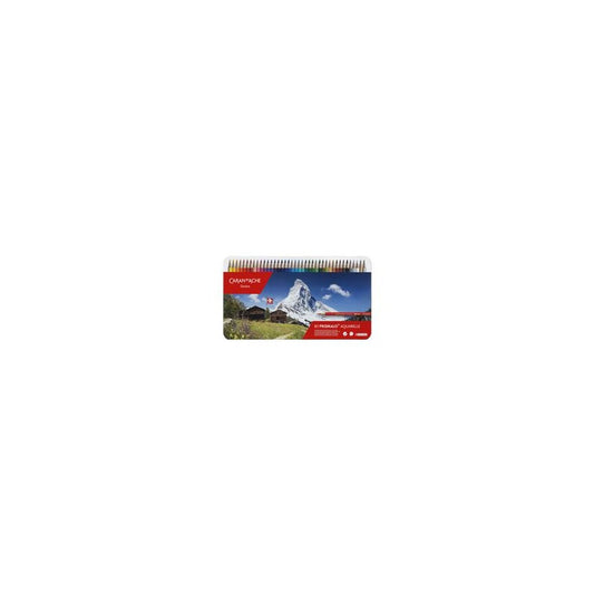 CARAN D'ACHE Crayon de couleur PRISMALO Aquarelle, 80 pièces
