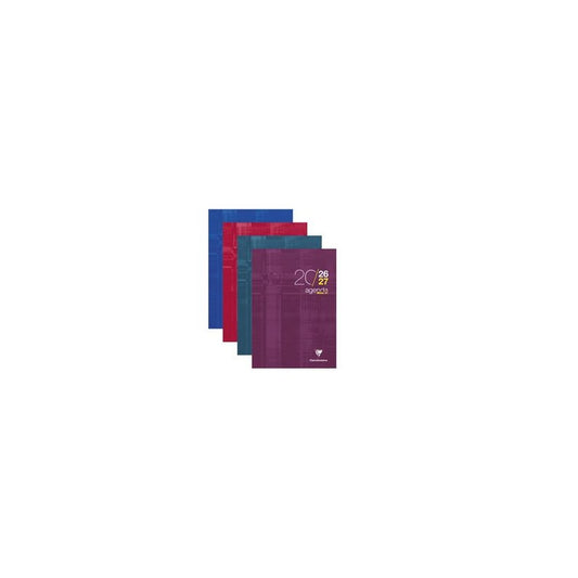 Clairefontaine Agenda scolaire "WHEN 21", 2026/2027, assorti