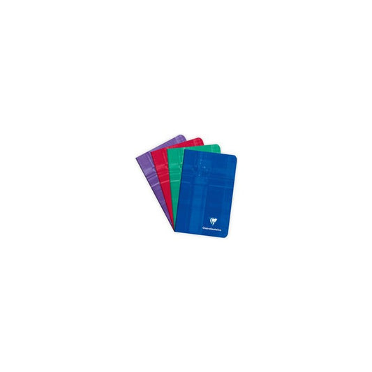 Clairefontaine Carnet piqué, 75 x 120 mm, ligné, 48 pages