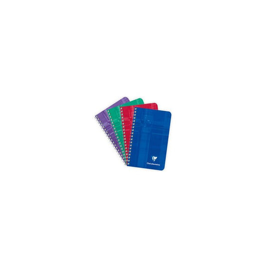 Clairefontaine Carnet à spirale, 75 x 120 mm, quadrillé 5x5