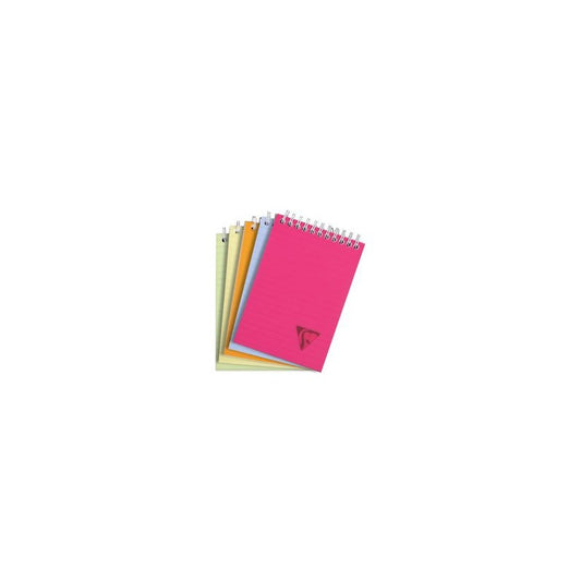 Clairefontaine Bloc reliure intégrale LINICOLOR, A6, ligné x5