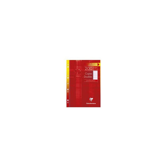 Clairefontaine Copies doubles, A4, Seyès, 200 pages