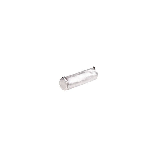 Clairefontaine Trousse CUIRISÉ, cuir, argent