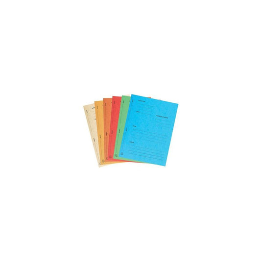 EXACOMPTA Dossiers de plaidoirie "Pour / Contre", rouge