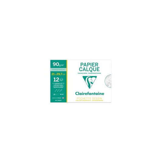 Clairefontaine Papier calque, 90/95 g/m2, A4