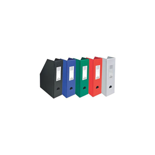 EXACOMPTA Porte-revues, A4, carton, 100 mm, noir