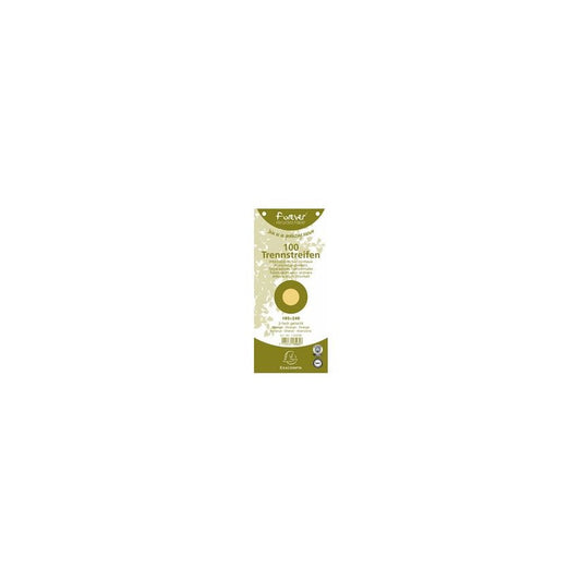 EXACOMPTA Fiches intercalaires, 105 x 240 mm, jaune